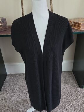 Revel Sleeveless  Open Cardigan Sweater